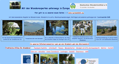 Desktop Screenshot of lustwandeln.net